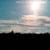 Foto zeigt die Silhouette von Pettendorf im Sonnenschein (JPG)